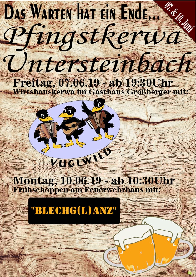 Pfingstkerwa Untersteinbach